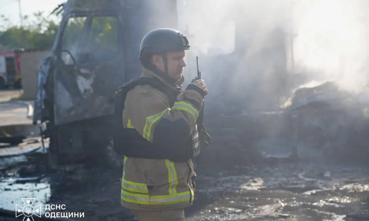 Удар по предприятию на Одесщине: уничтожены три автоцистерны. ФОТО