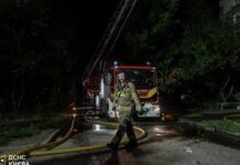 Число пострадавших в Киеве возросло до 59, в Оболонском районе дрон упал на детский сад. ВИДЕО
