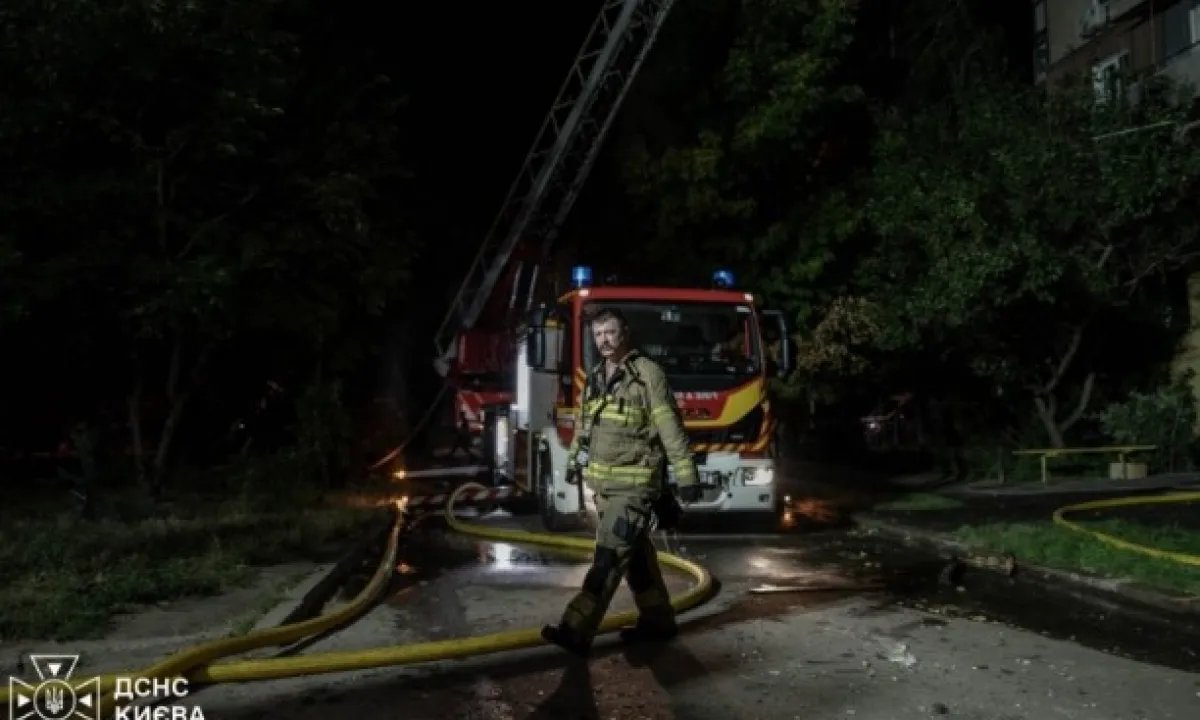 Число пострадавших в Киеве возросло до 59, в Оболонском районе дрон упал на детский сад. ВИДЕО