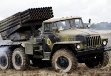 Взрыв на весь горизонт: 225-й штурмовой полк подорвал российский «Град» вместе с боекомплектом. ВИДЕО