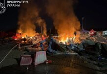 «Демилитаризация» овощных рядов: вечерняя атака БПЛА на Киев пришлась рынок «Столичный». ВИДЕО