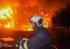 Новая атака на Киев: дрон попал в склады, возле жилого комплекса вспыхнул пожар