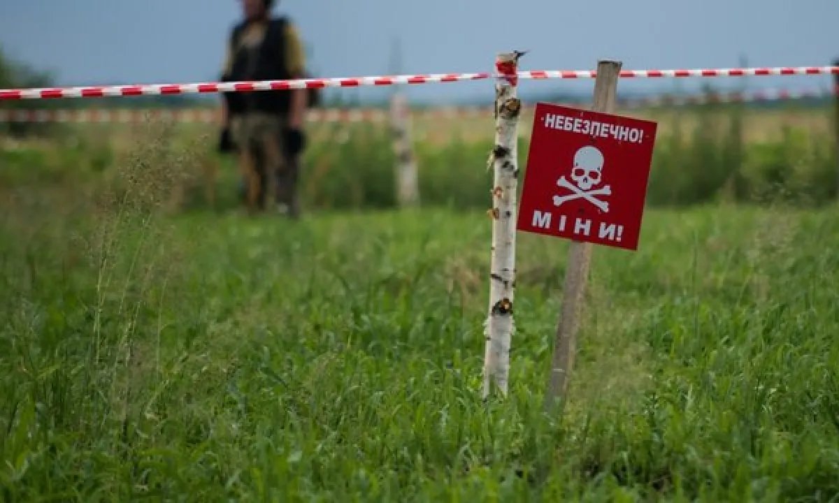 Россияне заминировали Комышаны в Херсонской общине противопехотными минами «Пряник»