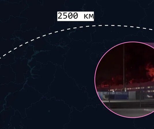 Дрони FP-1 подолали понад 2500 км і уразили два об’єкти в Омську: під ударом завод "омський каучук" та склад OZON