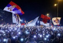 Политическое безумие на Балканах: толпа радикалов жестоко атаковала пожилую мать Александара Вучича