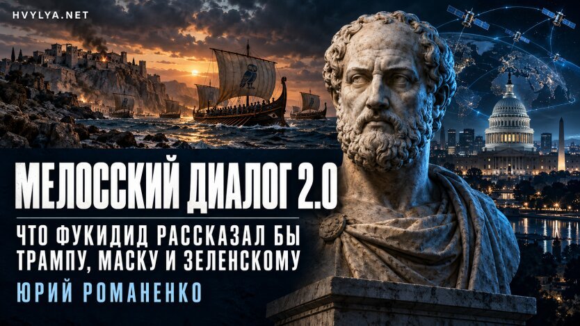 Мелосский диалог 2.0: что Фукидид рассказал бы Трампу, Маску и Зеленскому